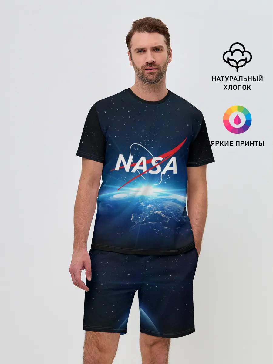 Мужской костюм с шортами / NASA