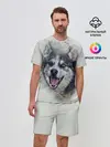 Мужской костюм с шортами / Хаска