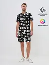 Мужской костюм с шортами / Глаза