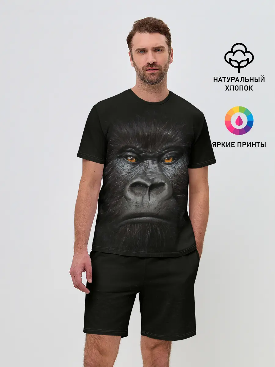 Мужской костюм с шортами / Горилла 3D
