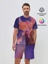 Мужской костюм с шортами / Люси Хартфилия и Нацу Драгнил