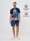 Мужской костюм с шортами / Goku on a planet