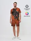 Мужской костюм с шортами / Рука хищника