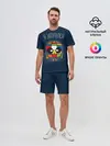 Мужской костюм с шортами / Кубик Рубика Запутался