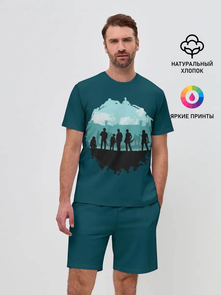 Мужской костюм с шортами / Ходячие Мертвецы