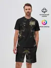Мужской костюм с шортами / PUBG Guard Light