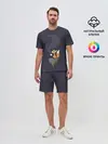 Мужской костюм с шортами / Coffee Fox