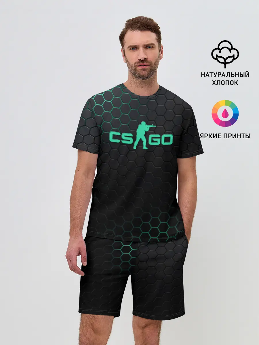 Мужской костюм с шортами / Counter-Strike