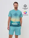 Мужской костюм с шортами / туризм
