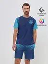 Мужской костюм с шортами / Barcelona Training 2019