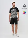 Мужской костюм с шортами / Asian