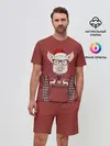 Мужской костюм с шортами / New Year Pig
