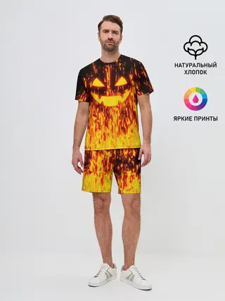 Мужской костюм с шортами / FIRE PUMPKIN