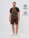 Мужской костюм с шортами / Пожарный