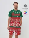 Мужской костюм с шортами / Новогодний Евгений
