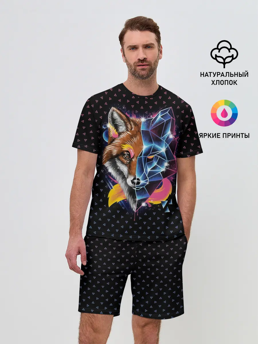 Мужской костюм с шортами / Super Space Fox