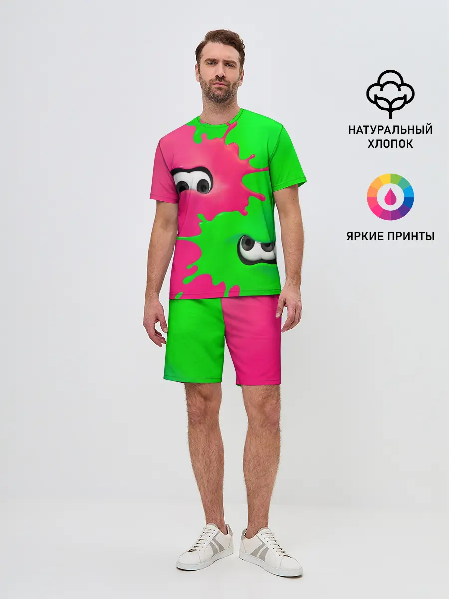 Мужской костюм с шортами / Splatoon