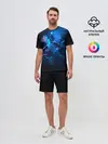 Мужской костюм с шортами / КОСМОС