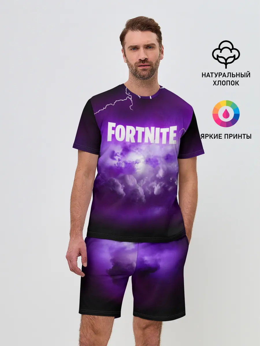 Мужской костюм с шортами / FORTNITE