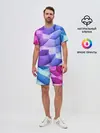 Мужской костюм с шортами / Текстура