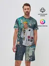 Мужской костюм с шортами / Сайонара бой