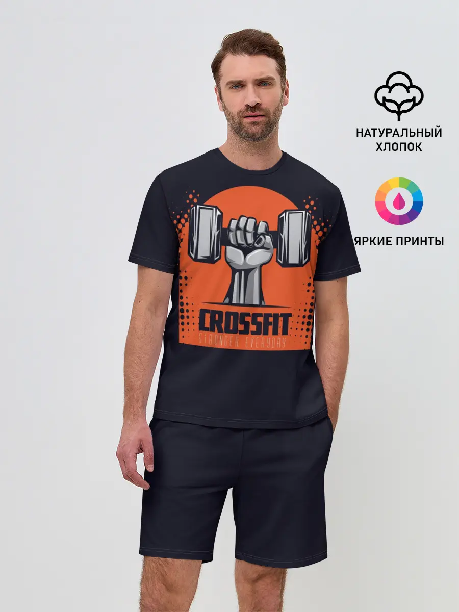 Мужской костюм с шортами / Crossfit