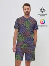 Мужской костюм с шортами / Розы Лил Пипа