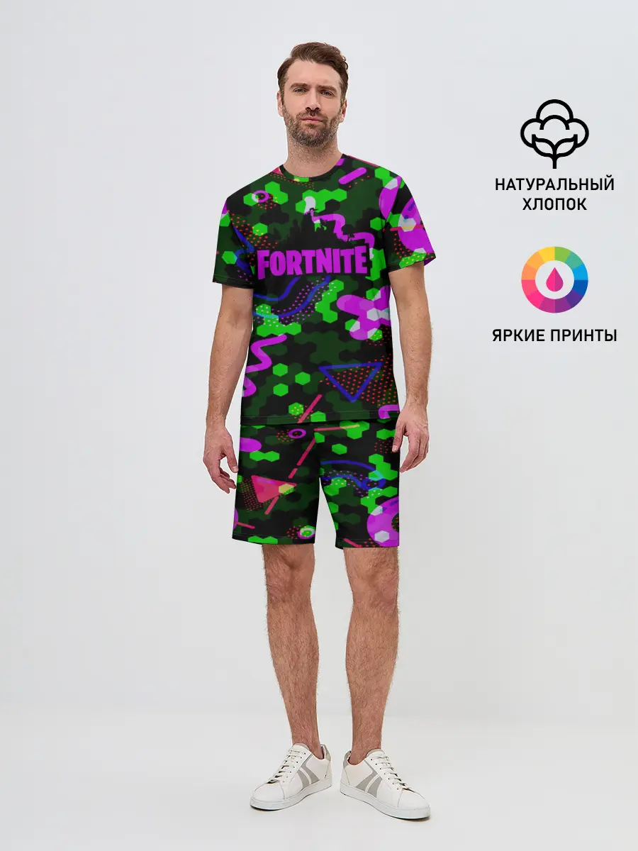 Мужской костюм с шортами / FORTNITE