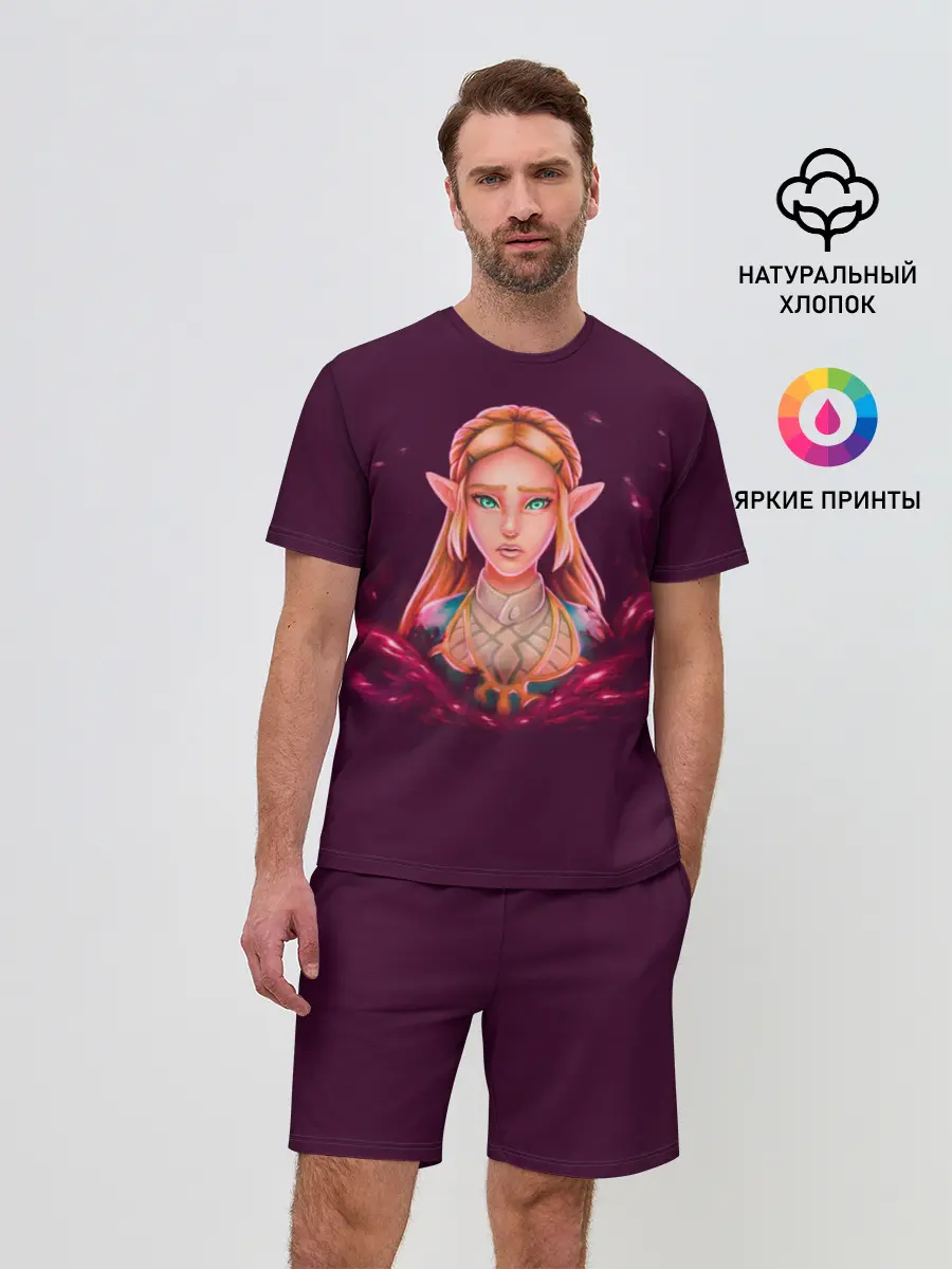 Мужской костюм с шортами / Принцесса Зельда
