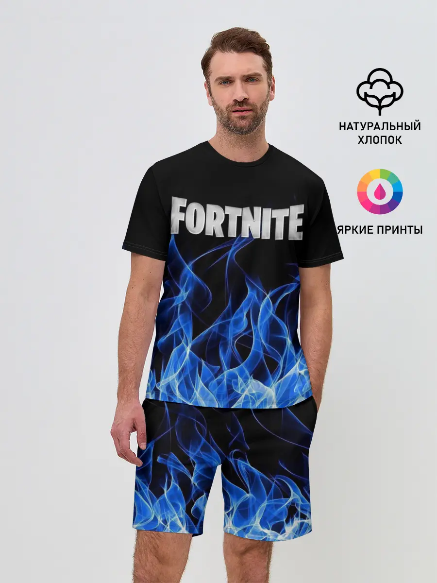 Мужской костюм с шортами / FORTNITE