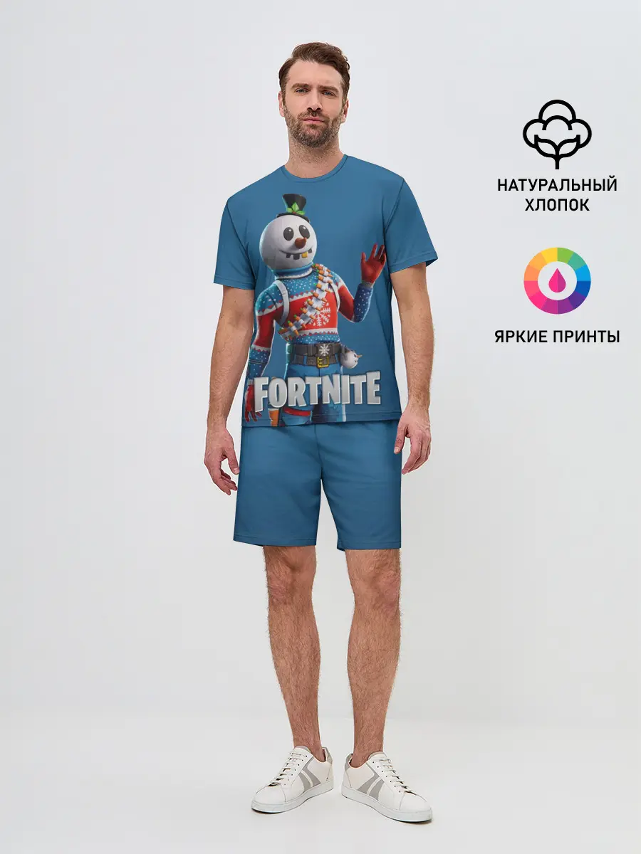 Мужской костюм с шортами / FORTNITE