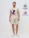 Мужской костюм с шортами / Силуэт БЕЗДОМНОГО БОГА