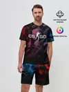 Мужской костюм с шортами / CS GO