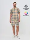 Мужской костюм с шортами / Nova check