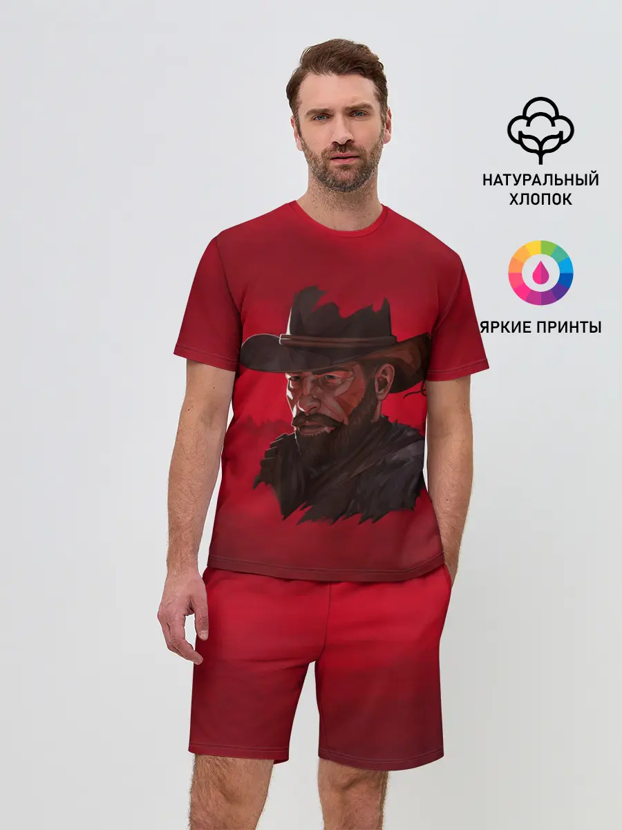 Мужской костюм с шортами / Red Dead Redemption