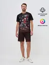 Мужской костюм с шортами / Юмэко Джабами с картами