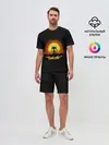 Мужской костюм с шортами / Евангелион