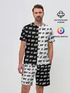 Мужской костюм с шортами / Выключись и попробуй стиль