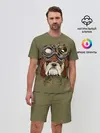 Мужской костюм с шортами / Air ship pilot