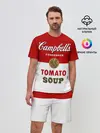 Мужской костюм с шортами / Банка с супом Кэмпбелл