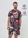 Мужской костюм с шортами / Мексиканские черепа