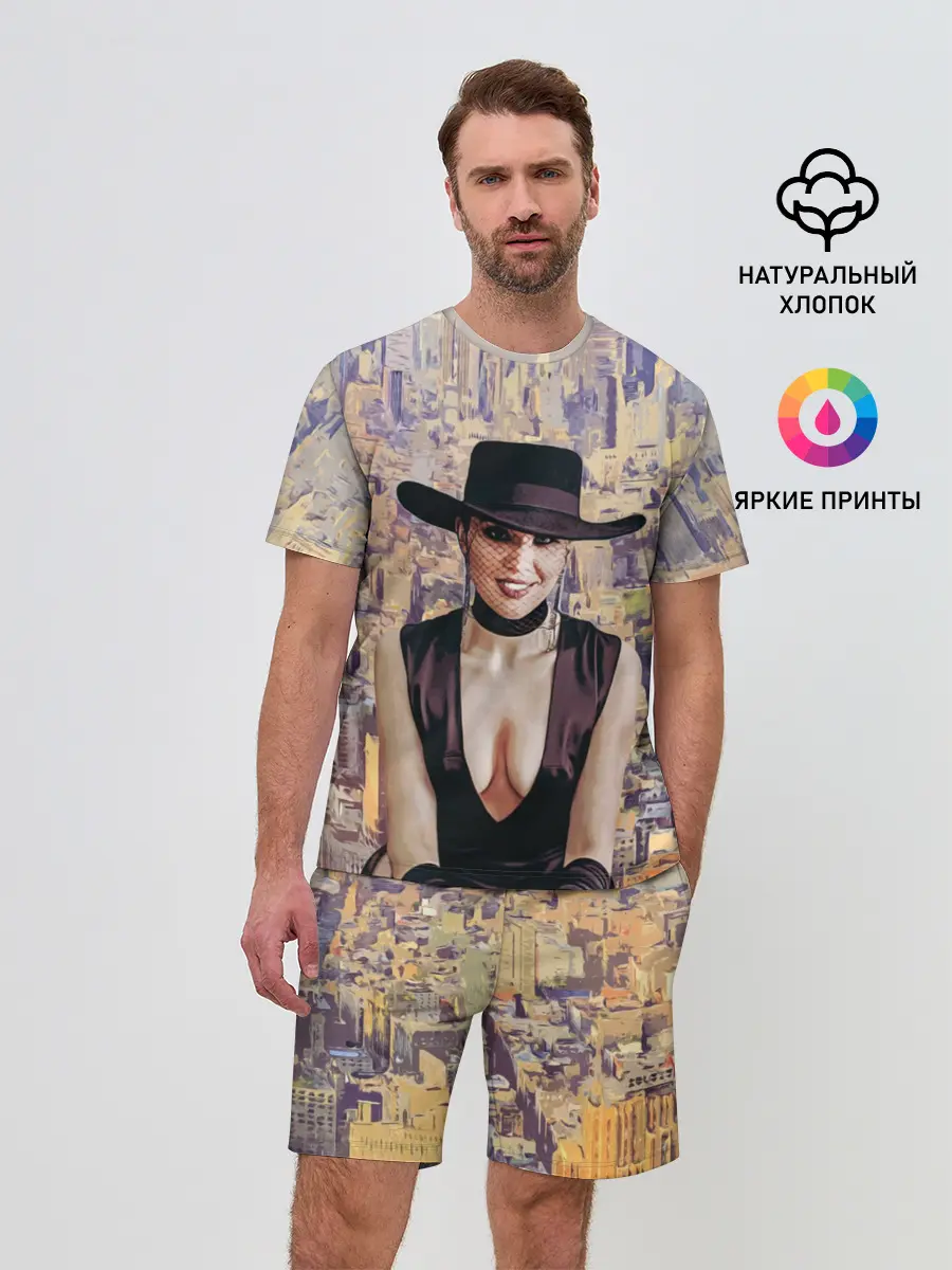 Мужской костюм с шортами / Maruv