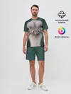 Мужской костюм с шортами / Подозрительный страус
