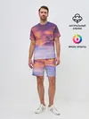 Мужской костюм с шортами / В небе