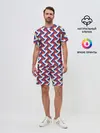 Мужской костюм с шортами / Российская плетёнка