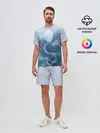 Мужской костюм с шортами / Безликий бог следит за Хаку