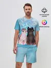 Мужской костюм с шортами / ночная фурия