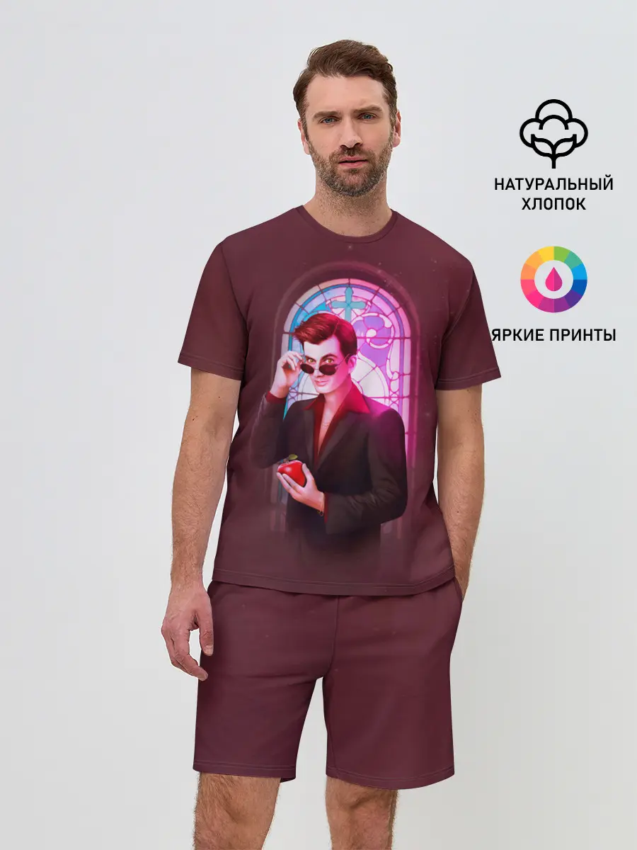 Мужской костюм с шортами / Good Omens