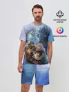 Мужской костюм с шортами / ночная фурия