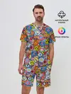Мужской костюм с шортами / ЛОГОТИПЫ ФУТБОЛЬНЫХ КОМАНД
